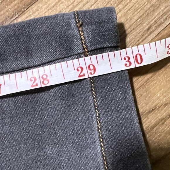 Van Heusen Women's Jegging Jeans Strength Extensible Pull-On Pockets Gray Size 8 - Picture 5 of 5